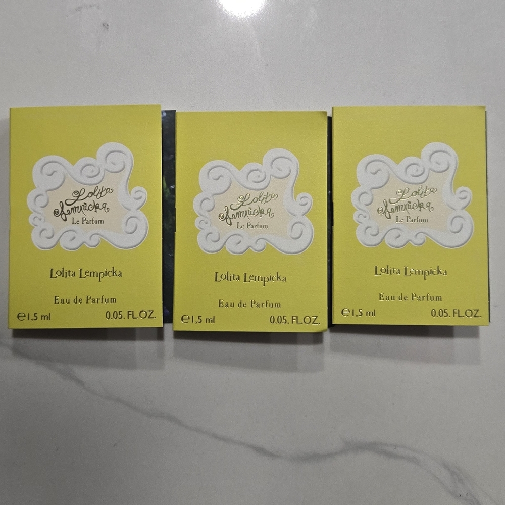 Lolita Lempicka Le Parfum Eau de Parfum Sample Set (3 atomizers) - Picture 1 of 2